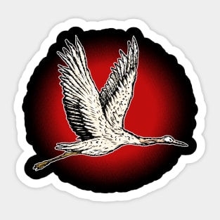 Swan Sticker